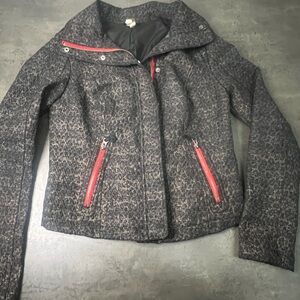 We The Free Black and Red Women's Jacket